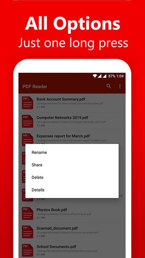 PDF Reader — PDF Viewer App screenshot 3